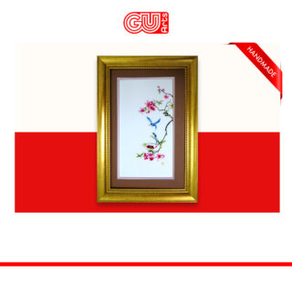 Tranh Thêu Tay Lứa Đôi Tranh cao cấp tranh thêu lứa đôi